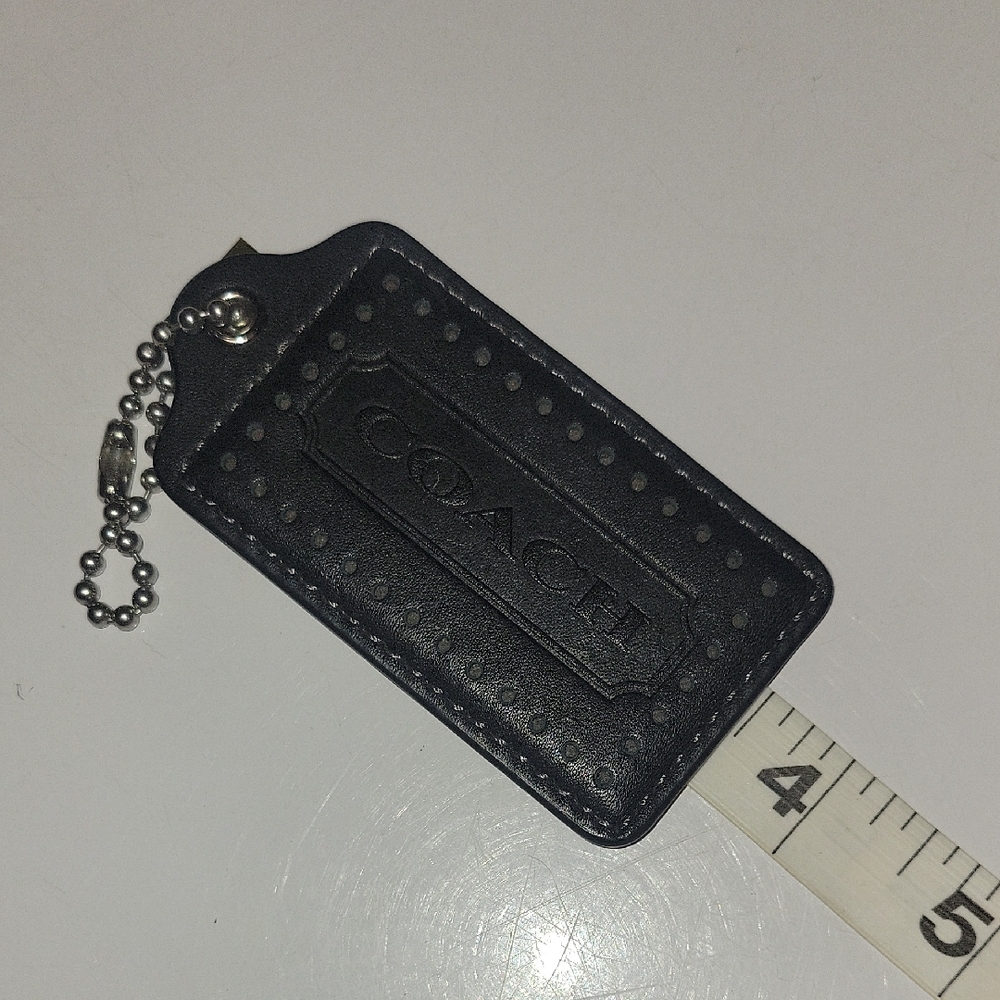 🛑SOLD🛑 BUNDLED on Live Show Coach Black Leather Key Holder - Picture 2 of 11